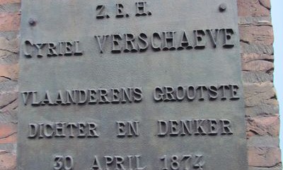Over het leven van Cyriel VERSCHAEVE